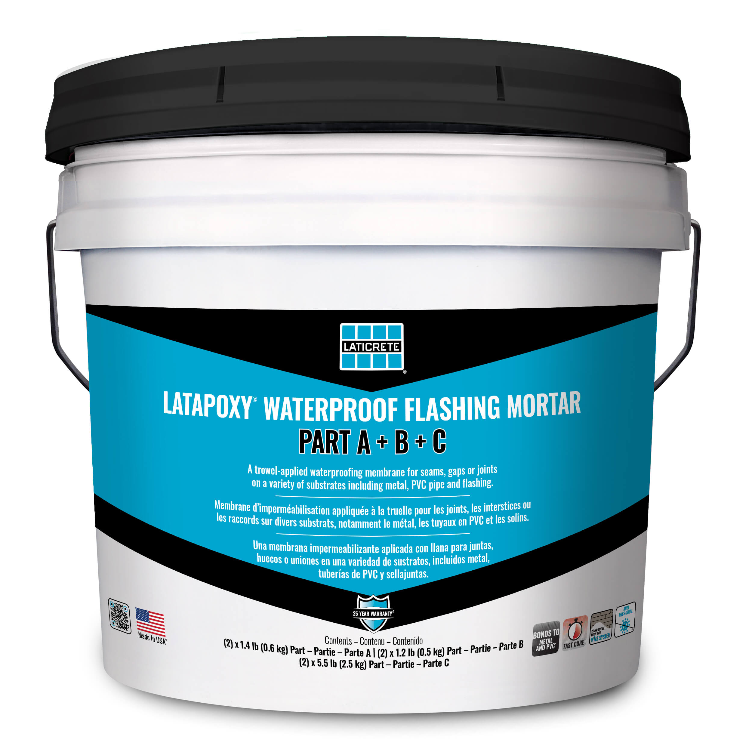 Mortier pour solin étanche LATAPOXY®