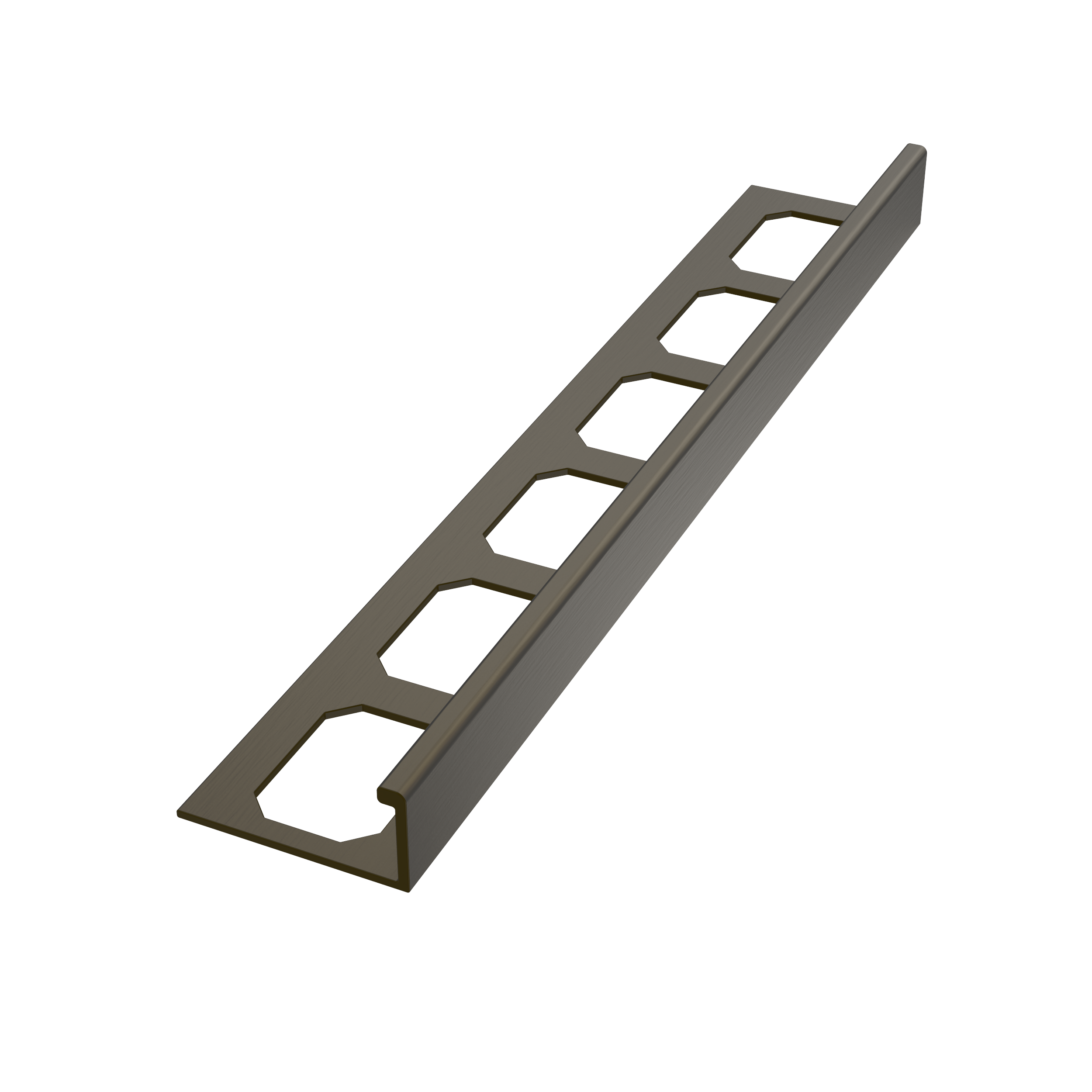 L-Shape Edging Profile Made of Anodized Aluminum (LS2)