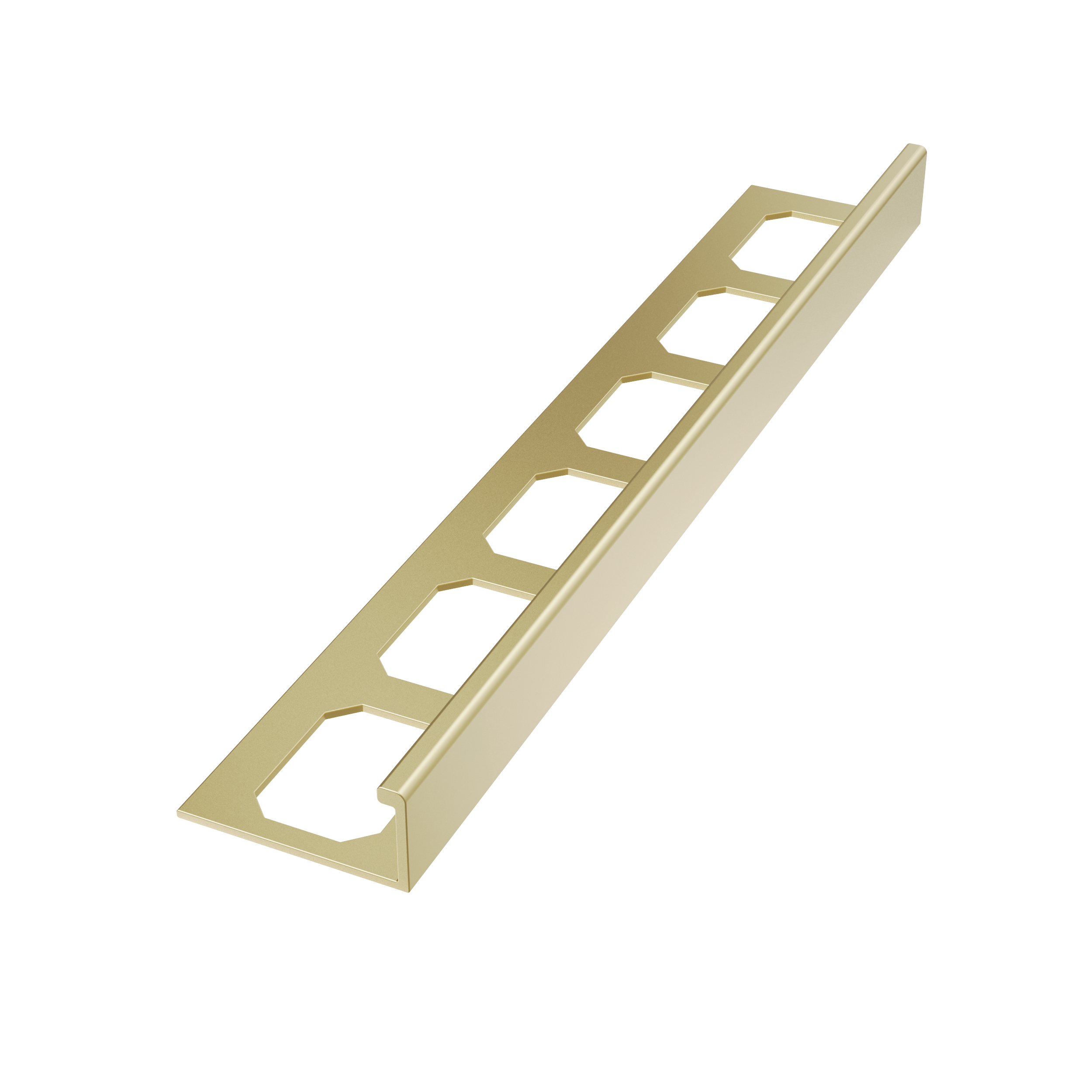 L-Shape Edging Profiles Made of Brass (LS9)