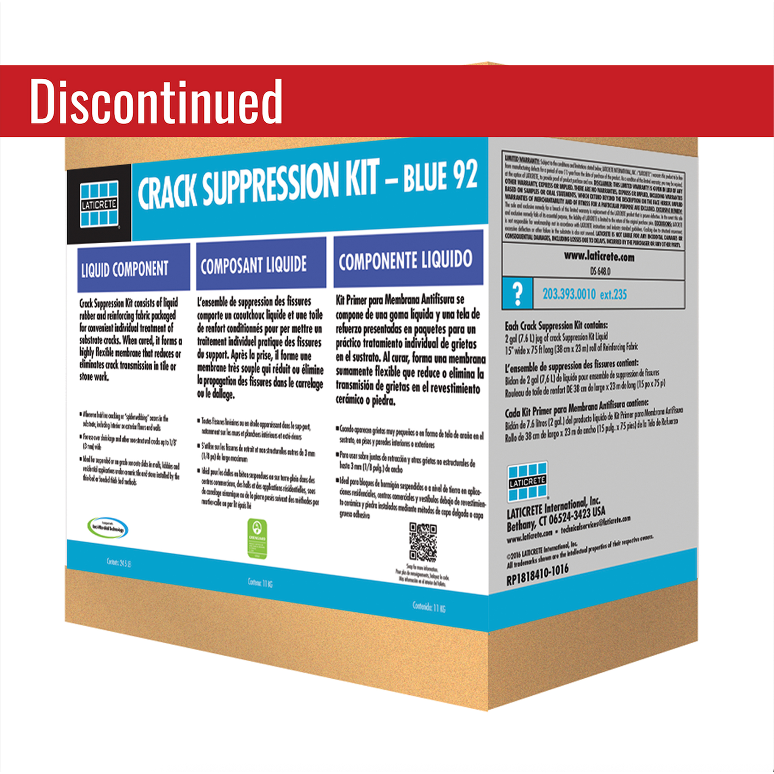 Crack Suppression Kit