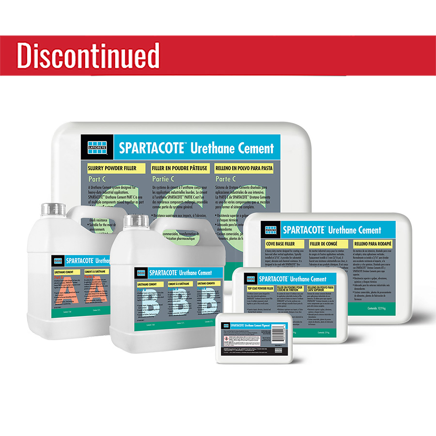 Base pour gorge au ciment d'uréthane SPARTACOTE<sup>MC</sup>