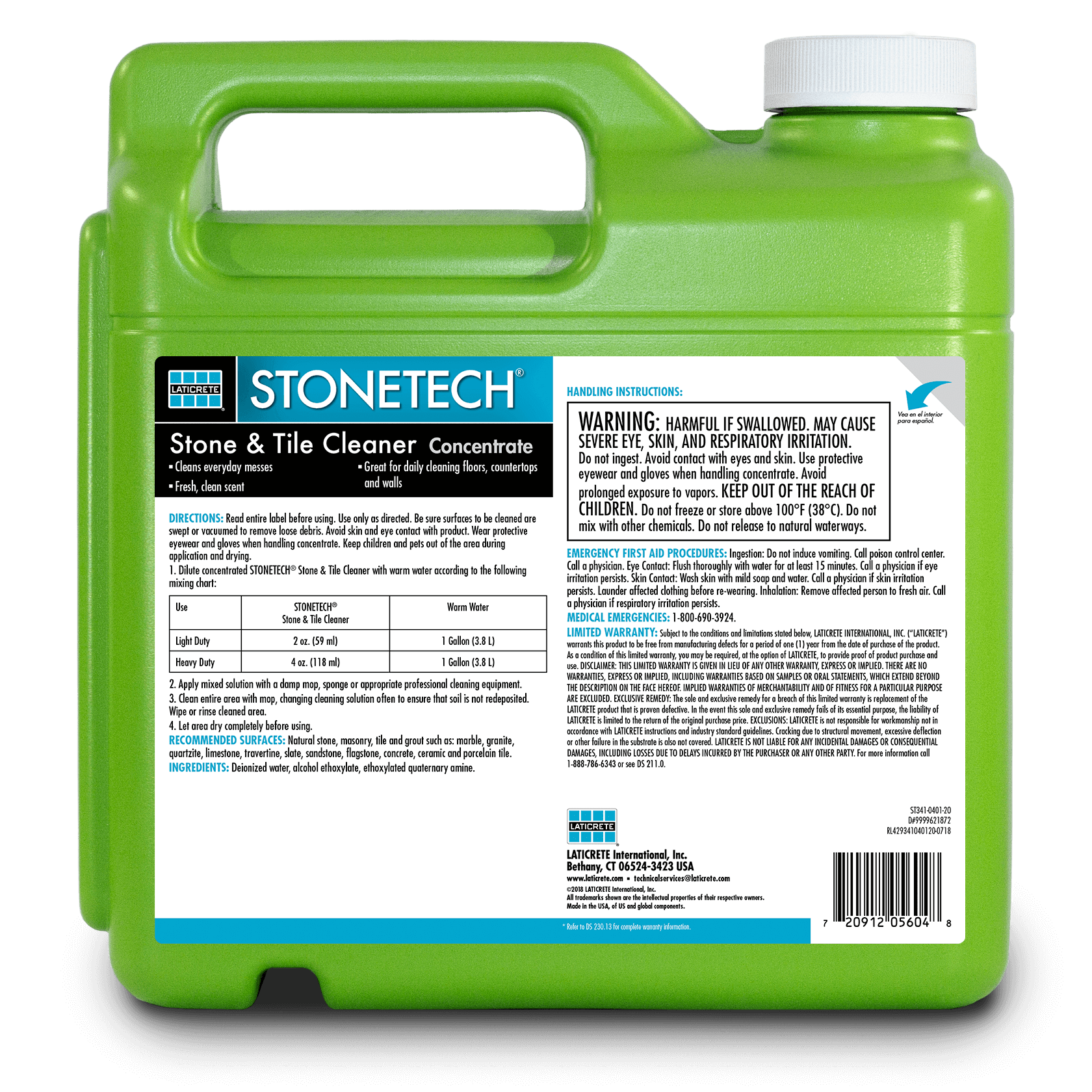 StoneTech Quartz & Tile Cleaner, 24oz (709ml) Spray Bottle